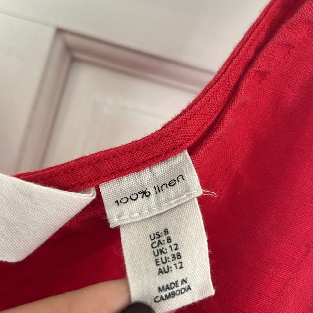 Joie Linen Dress - Picture 5 of 9